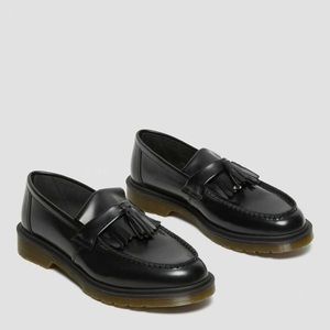 ADRIAN SMOOTH LEATHER TASSLE LOAFERS